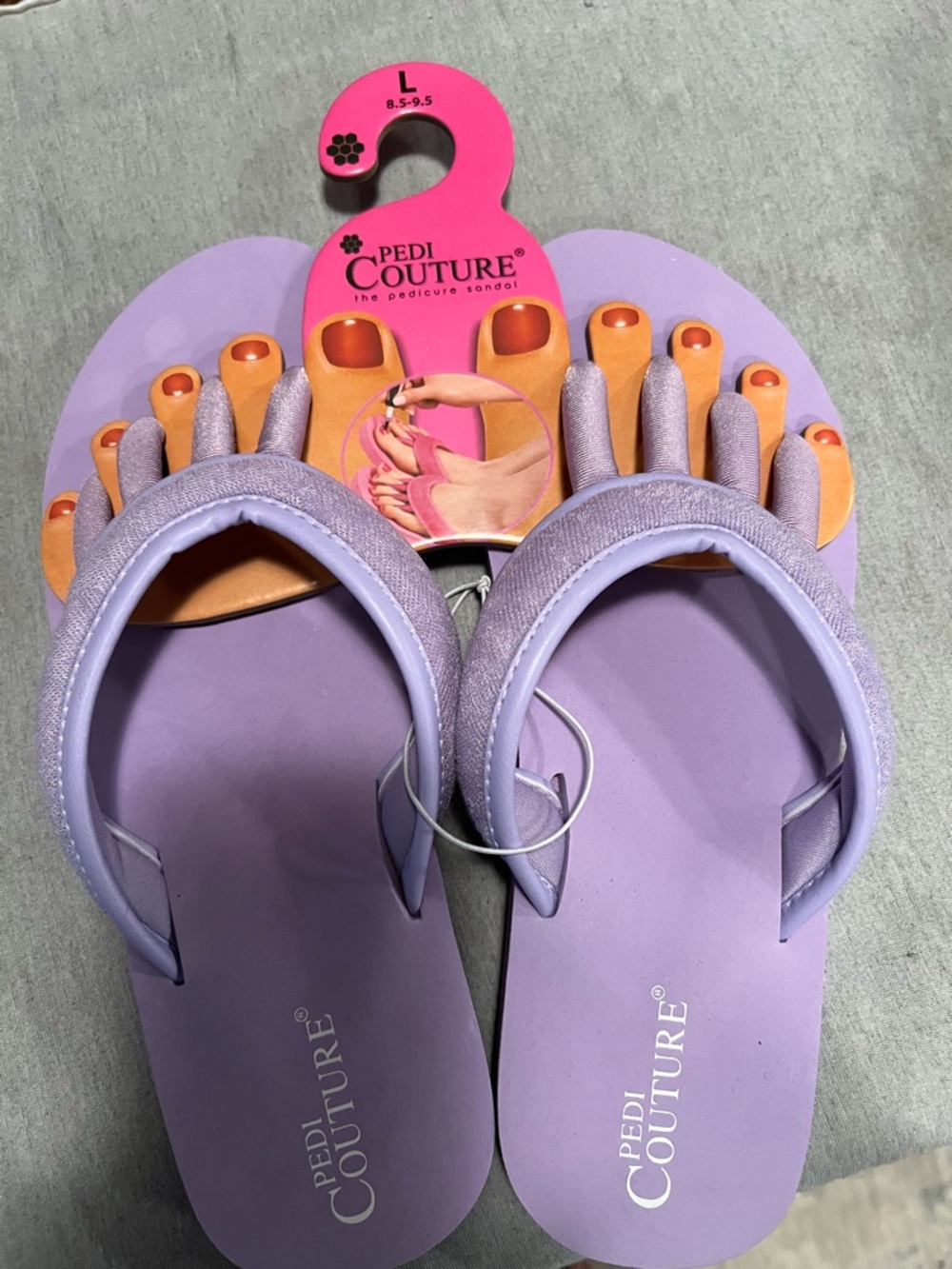Women’s Lavender Pedicure Sandal Flip Flops
